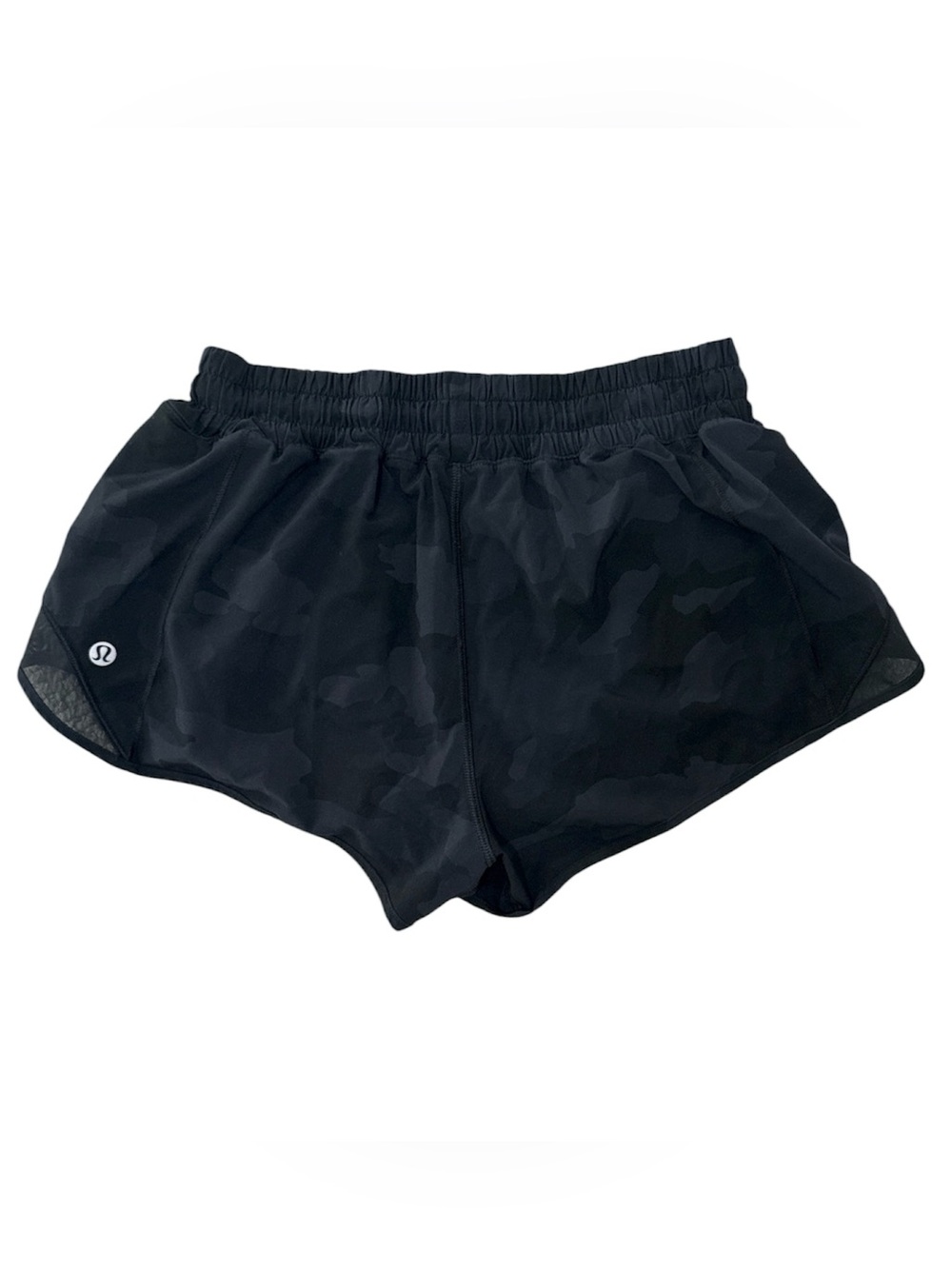lululemon camo running shorts sz 6